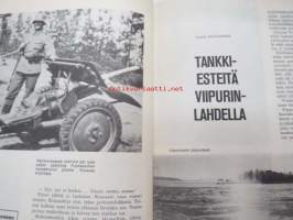 Kansa Taisteli 1967 nr 5, sis. seur. artikkelit;  Ale Rivinoja - Tuli lakkasi -yhteys otettiin, Tauno Pukka - Panssarivaunuja tuhoamassa Summan rintamalla, Armas