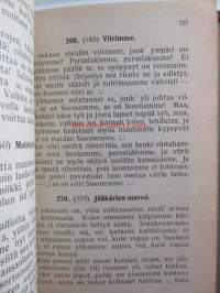 Kansanopiston laulukirja - sanapainos