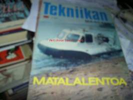 Tekniikan maailma 9/1971 matalalentoa, SAKO Finnmaster, moottoripyörä 71, Lloyd`s laivanluokittaja