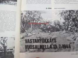 Kansa Taisteli 1967 nr 10, sis. artikkelit; J.E Nakari - Autio kaupunki, Keijo Katajainen - Vastahyökkäys Vuosalmella 13.7.1944 2. osa, L.M. Kauppi - Kohtaloaan