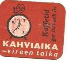 Kahviaika-vireen tauka  AAA  - kahvipakettikuva