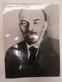 V.I. Lenin -neuvostoliittolainen propagandavalokuva, uustuotantoa, repro