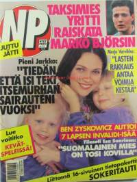 Nykyposti 1993 nr 4, sis. mm. seur. artikkelit / kuvat / mainokset; Merja Varvikko &quot;Lasten rakkaus antaa lisää voimia&quot;, Taksimies yritti raiskata Marko Björsin,