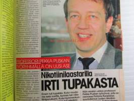 Nykyposti 1993 nr 4, sis. mm. seur. artikkelit / kuvat / mainokset; Merja Varvikko &quot;Lasten rakkaus antaa lisää voimia&quot;, Taksimies yritti raiskata Marko Björsin,