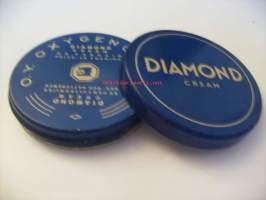 Diamont Cream - voiderasia 7x1,5 cm peltiä  tuotepakkaus
