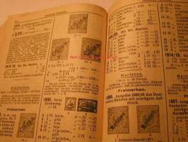 briefmarken-katalog zumstein 1955
