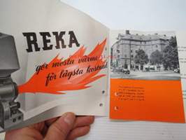 Reka - fastighetsägarens sparbössa -lämmityskattilalaitos, myyntiesite