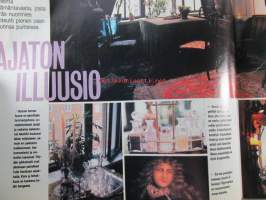 Me Naiset 1986 nr 47, sis. mm. seur. artikkelit / kuvat / mainokset; Hannele Lauri komedienne ja tosikko, Rika Zarai menestyskirjailija, Liz Taylorin paras ystävä