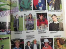 Me Naiset 1986 nr 47, sis. mm. seur. artikkelit / kuvat / mainokset; Hannele Lauri komedienne ja tosikko, Rika Zarai menestyskirjailija, Liz Taylorin paras ystävä