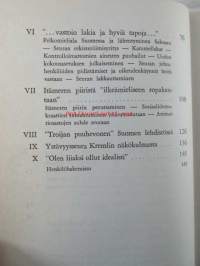 Ystävyys vastatuulessa - Suomen-Neuvostoliiton rauhan ja ystävyyden seuran myrskyinen taival vuonna 1940