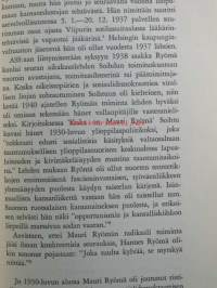 Ystävyys vastatuulessa - Suomen-Neuvostoliiton rauhan ja ystävyyden seuran myrskyinen taival vuonna 1940