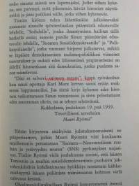 Ystävyys vastatuulessa - Suomen-Neuvostoliiton rauhan ja ystävyyden seuran myrskyinen taival vuonna 1940