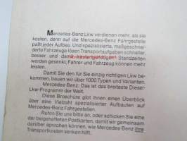 Mit Mercedes-Benz finden Sie für jede Transportaufgabe die richtige Lösung -MB kuljetuskaluston valintaopas