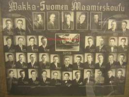 Wakka-Suomen Maamieskoulu 1938