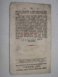 Ewangeliumi Seuran Kirja nr 23; Augsburgin uskontunnustuksesta...1830