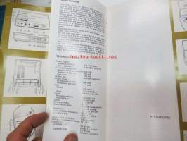 Philips LCH 1015 operating instructions -nauhurin käyttöohjeet