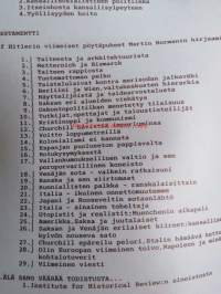Hitlerin testamentti 1945 Kansallis-Mytologinen Yhdistys -Pekka Siitoin -tuotantoa  (sininen kansi)