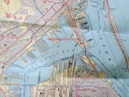 Map Duluth and Superior Twin ports -kartta