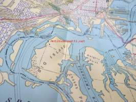 Map Duluth and Superior Twin ports -kartta