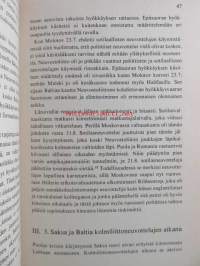 Baltian kriisi 1938 -1941