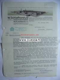 W. Schlafhorst &amp; Co 31.12.1939 -asiakirja