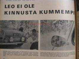 Tuulilasi 1968 / 1  sis mm. Kannessa Peugeot 404 Confort, Leo ei ole Kinnusta kummempi, Lumikenttien kiitäjät, Ajakaa oikein - jos osaatte, ym