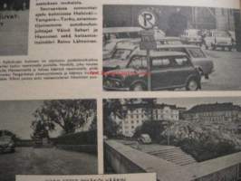 Tuulilasi 1968 / 1  sis mm. Kannessa Peugeot 404 Confort, Leo ei ole Kinnusta kummempi, Lumikenttien kiitäjät, Ajakaa oikein - jos osaatte, ym
