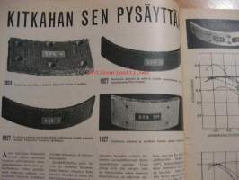 Tuulilasi 1968 / 1  sis mm. Kannessa Peugeot 404 Confort, Leo ei ole Kinnusta kummempi, Lumikenttien kiitäjät, Ajakaa oikein - jos osaatte, ym