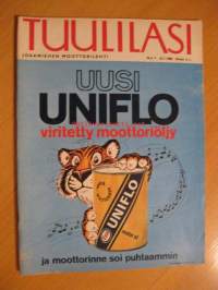 Tuulilasi 1968 / 7 sis mm. Kannessa Uniflo oil, Suomalainen salomontuomio kummatkin syyllisiä, Koeajossa Vespa 125 Primavera, Timo Mäkinen pyrkii politiikkaan,