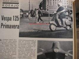 Tuulilasi 1968 / 7 sis mm. Kannessa Uniflo oil, Suomalainen salomontuomio kummatkin syyllisiä, Koeajossa Vespa 125 Primavera, Timo Mäkinen pyrkii politiikkaan,