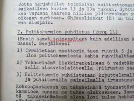 VR - Rautatieopisto moniste - Webasto öljylämmityslaite / malli 65 käyttöohje