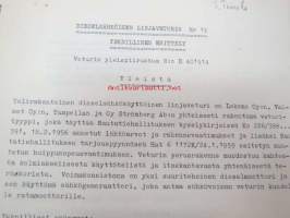 VR - Rautatieopisto moniste - Dieselsähköisen linjaveturi Hr 12 teknillinen erittely - Veturin yleispiirustus N:o E 401514