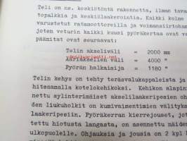 VR - Rautatieopisto moniste - Dieselsähköisen linjaveturi Hr 12 teknillinen erittely - Veturin yleispiirustus N:o E 401514