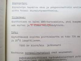 VR - Rautatieopisto moniste - Dieselsähköisen linjaveturi Hr 12 teknillinen erittely - Veturin yleispiirustus N:o E 401514