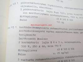 VR - Rautatieopisto moniste - Dieselsähköisen linjaveturi Hr 12 teknillinen erittely - Veturin yleispiirustus N:o E 401514