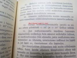 Suomen Waltionrautatiet - Junien lämmitys- ja jäähdytyslaitoksia kopskeva Ohjesääntö 1901 Finska Statsjernvägerne Reglemente rörande Värmnings- och