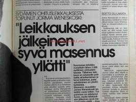 Nykyposti 1992 nr 12, sis. mm. seur. artikkelit / kuvat / mainokset; Jukka Luttine kuritushuoneesta valtuustoon, Renny Harlinin salainen suomalaisromanssi, Johanna