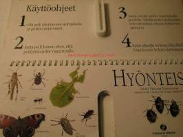 hyönteiset sisältää ainutlaatuisia kolmiulotteisia kuviatietomerkuriuskirja