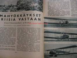 Hakkapeliitta 1938 / 18, Kansikuvassa Lauri Malmberg 50 v.sis mm,Läpi tulen,Unto Karri.Ilmahyökkäykset Pariisia vastaan..ym