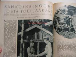 Hakkapeliitta 1938 / 18, Kansikuvassa Lauri Malmberg 50 v.sis mm,Läpi tulen,Unto Karri.Ilmahyökkäykset Pariisia vastaan..ym