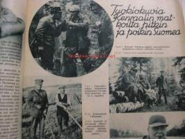 Hakkapeliitta 1938 / 18, Kansikuvassa Lauri Malmberg 50 v.sis mm,Läpi tulen,Unto Karri.Ilmahyökkäykset Pariisia vastaan..ym