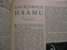 Hakkapeliitta 1938 / 5 sis mm.kansik,Helsingin suojeluskunnan ratsuosastoa maastossa.Sarjakuva Rymy-Eetu.Paavo Fossi;Kaukjärven haamu.Shanghain