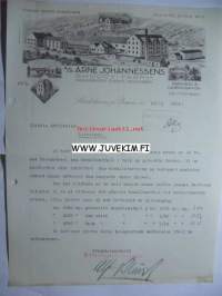 A/S Arne Johannessens Bergen 10.12.1925 -asiakirja