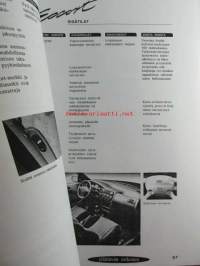 Ford Escort Väri- ja verhoilumallit 1995 1/2