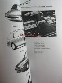 Ford Escort Väri- ja verhoilumallit 1995 1/2