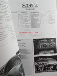 Ford Scorpio Automyyjän tuotekansio 1995