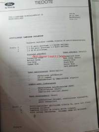 Ford Scorpio Automyyjän tuotekansio 1995