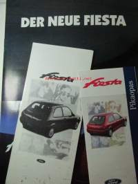 Ford Fiesta Automyyjän tuotekansio 1996