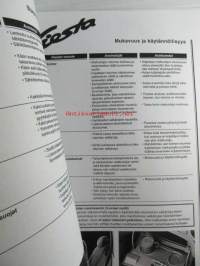 Ford Fiesta Automyyjän tuotekansio 1996