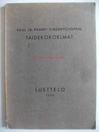 Paul ja Fanny Sinebrychoffin taidekokoelmat luettelo 1936